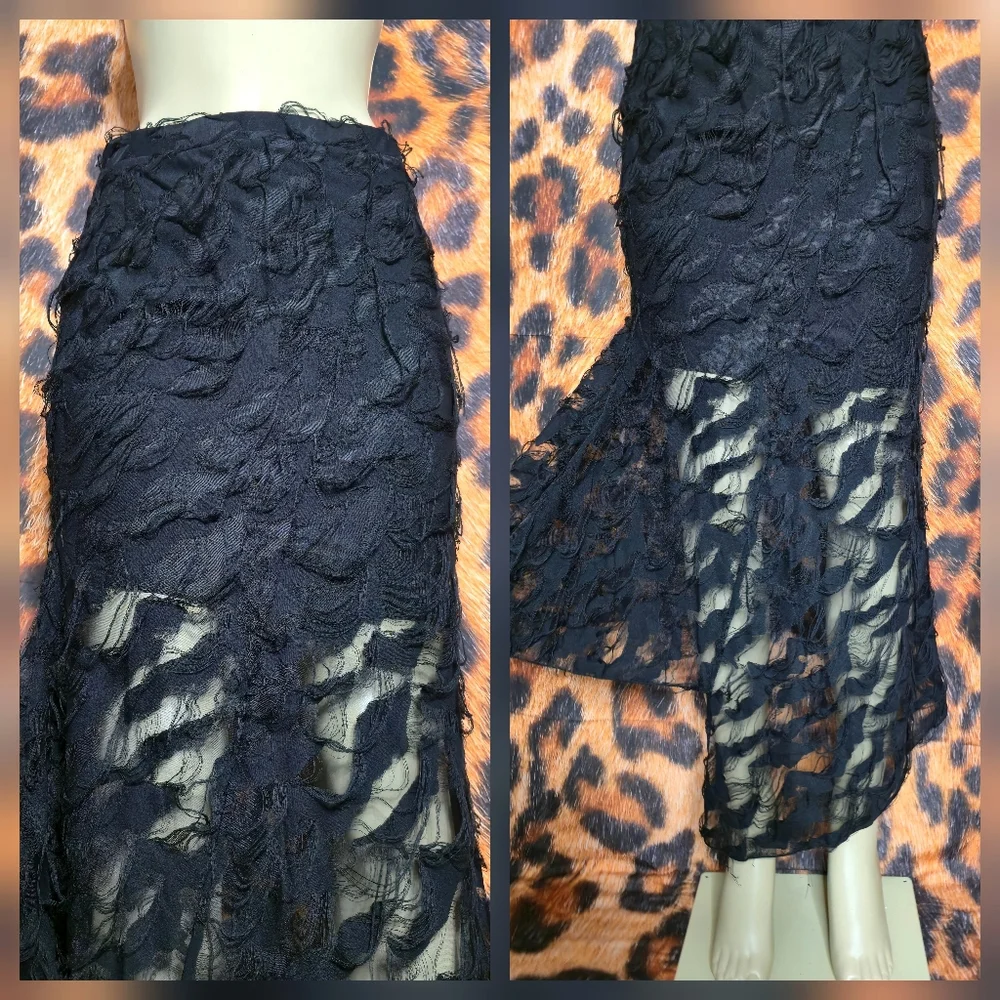 Killstar Nightdew Assymetrical Skirt - Picture 7 of 12